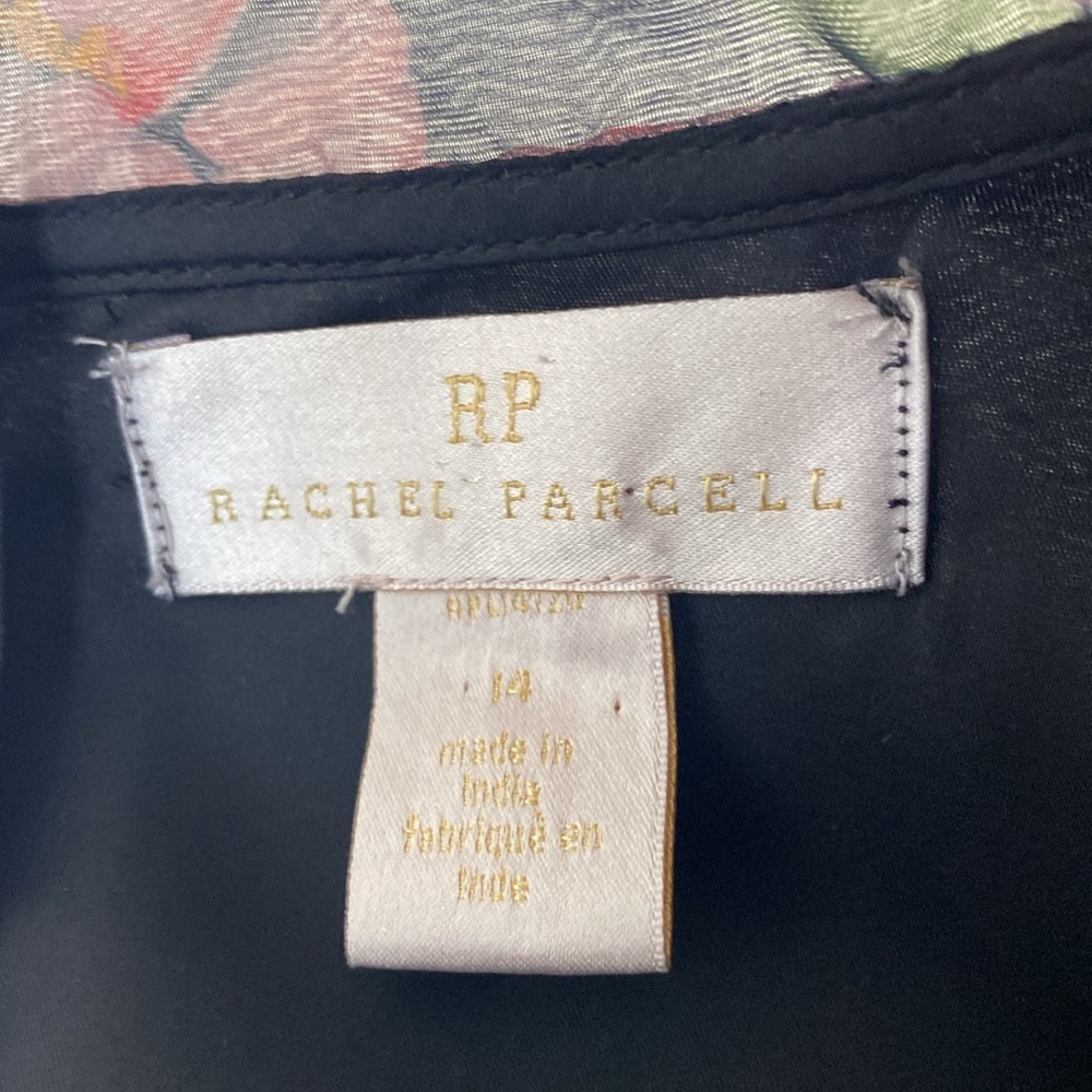 Rachel Parcell Floral Tie Neck Dress 14 - Picture 6 of 10